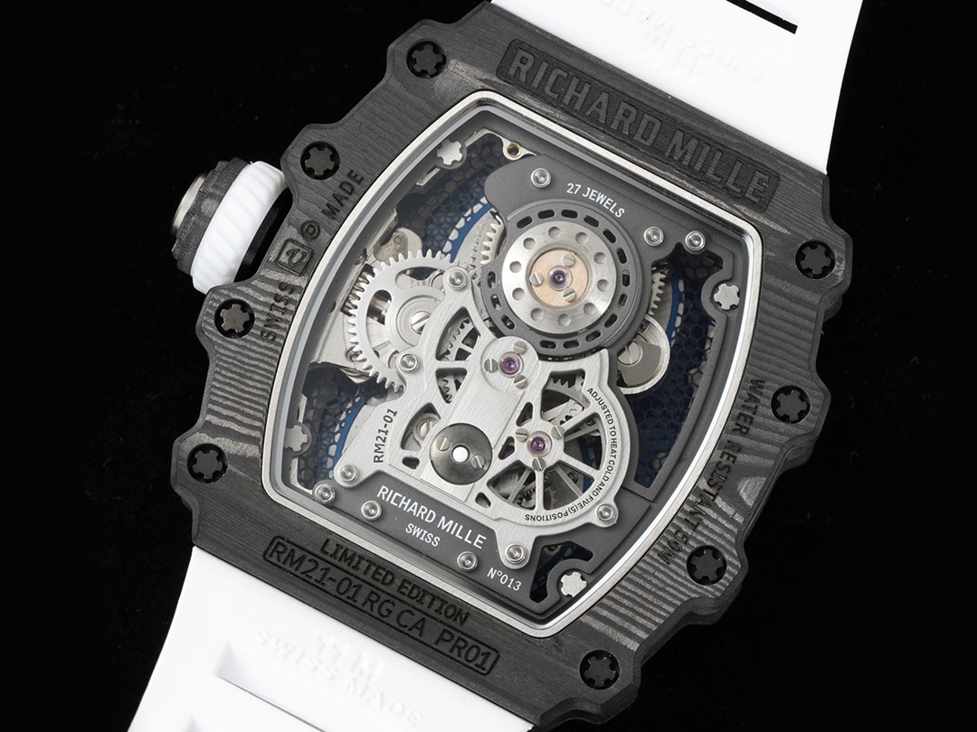 Super Clone Richard Mille RM 21-01 Aerodyne Tourbillon Replica Watch - Image 8