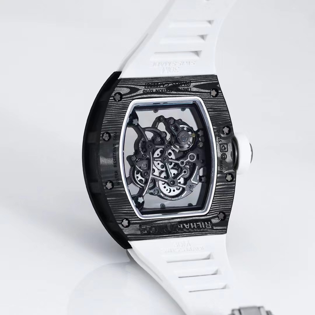 Replica Richard Mille RM055 NTPT Carbon Watch – Swiss Skeleton Dial - Image 8