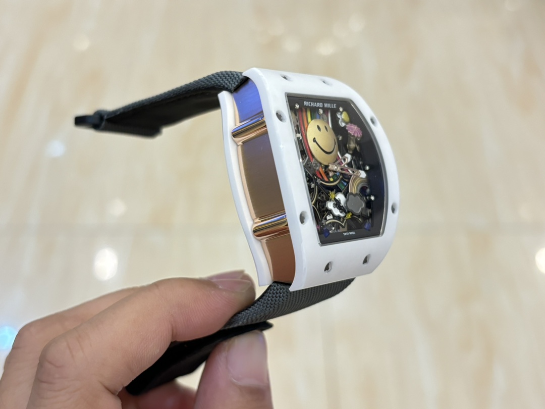Richard Mille RM088 Tourbillon Smiley Replica – 43mm Swiss Automatic Movement - Image 7