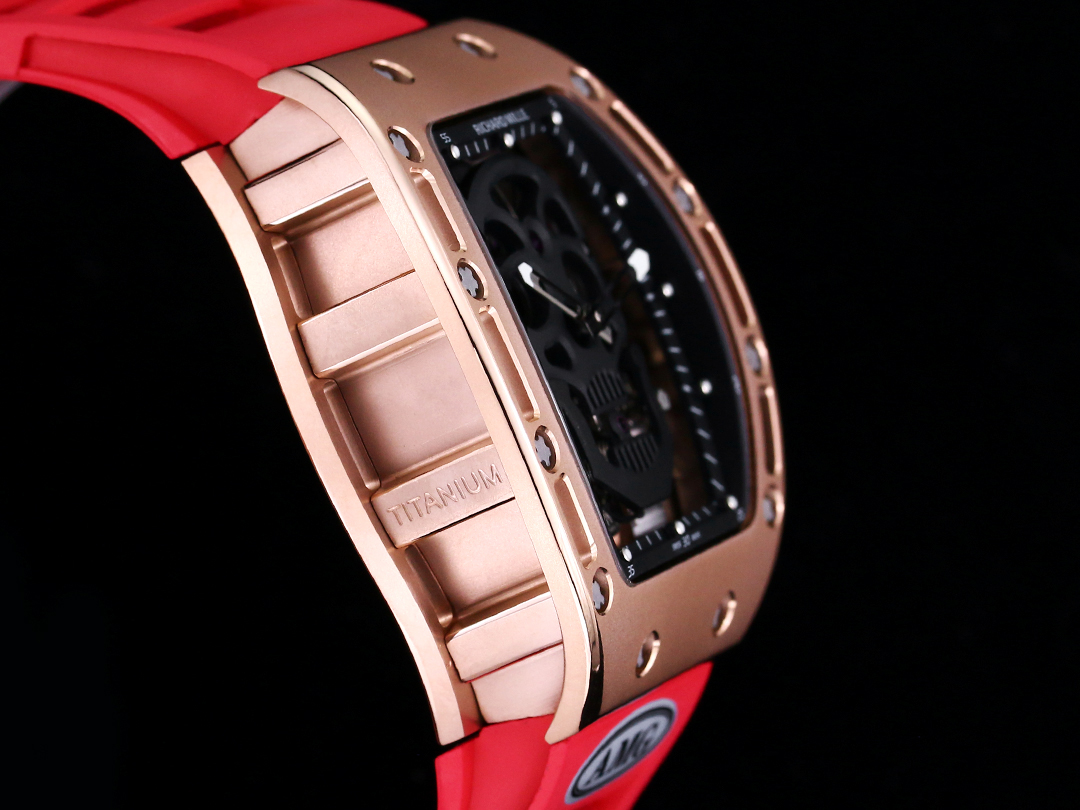 RM052 Skeleton Tourbillon Watch Replica – Bold Black Skull Design - Image 5