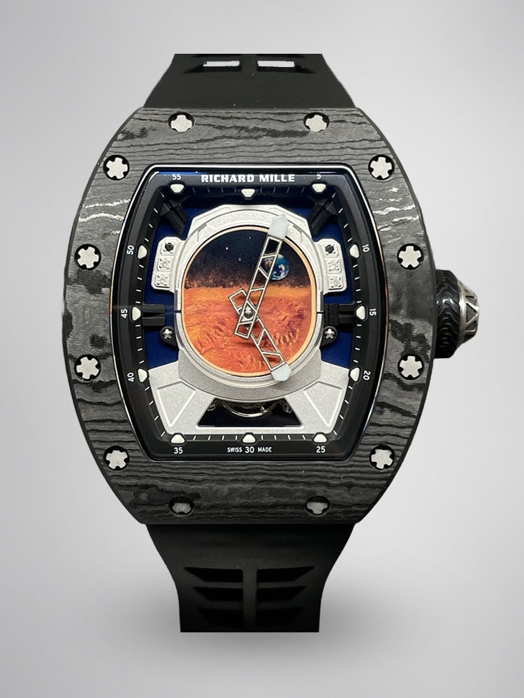 Replica Richard Mille RM 52-05 Tourbillon Pharrell Williams Men’s Watch – Carbon Case