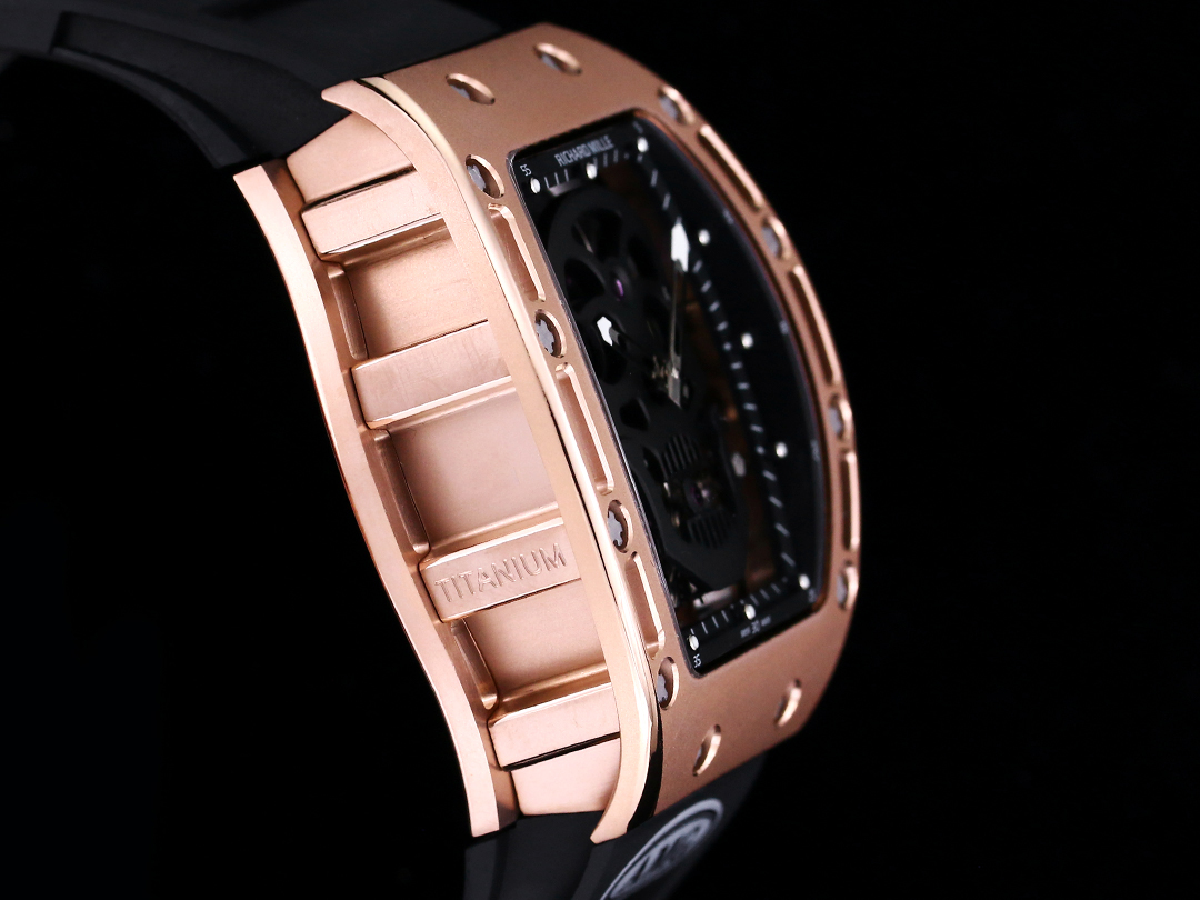 RM052 Skeleton Tourbillon Replica Watch – Rose Gold Case - Image 4