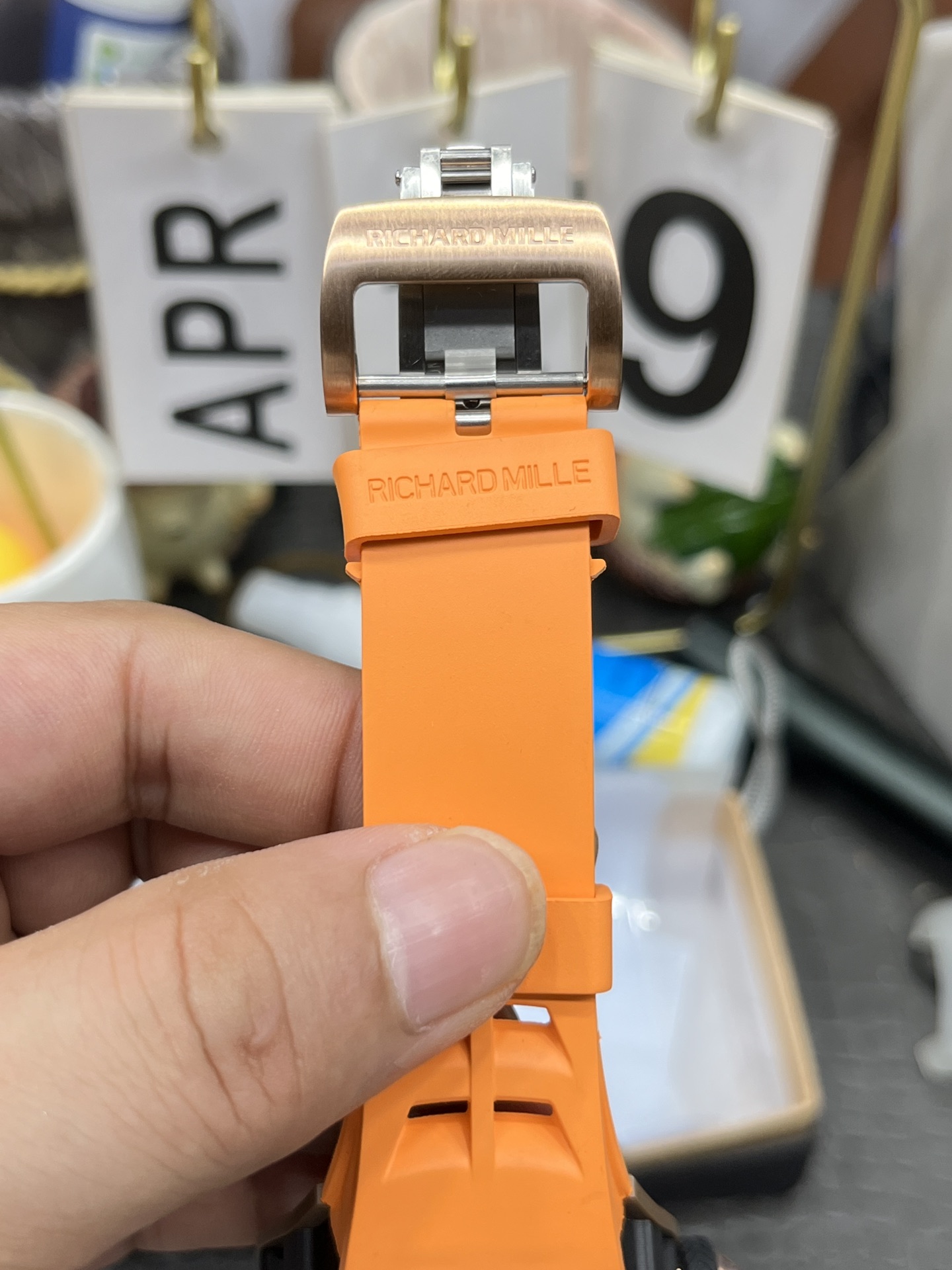 Richard Mille RM 52-05 Pharrell Williams Brown Cermet Tourbillon Replica Watch - Image 10