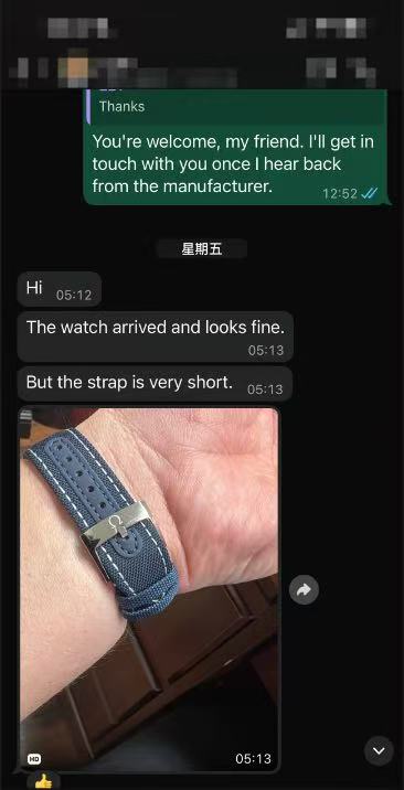Customer order conversation
