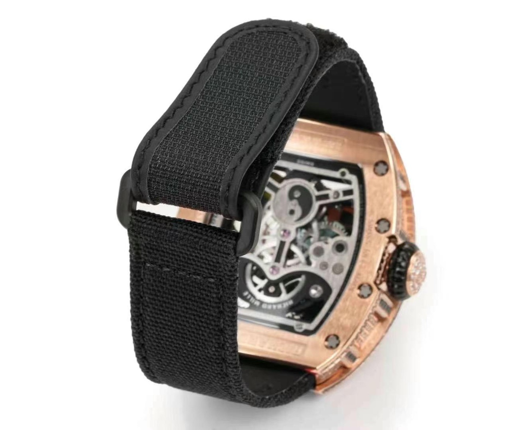 Replica Richard Mille RM S10 Koi Tourbillon Watch – Rose Gold & Diamond - Image 5
