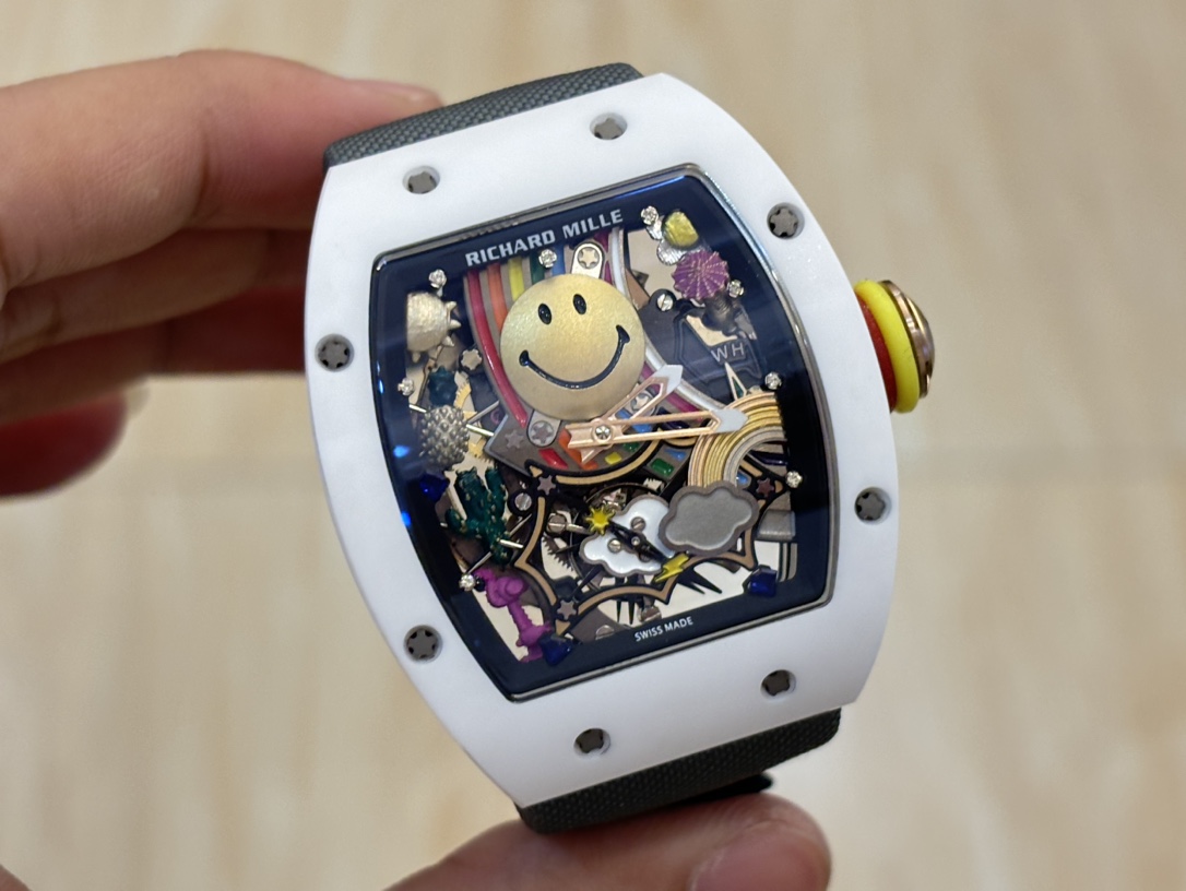 Richard Mille RM088 Tourbillon Smiley Replica – 43mm Swiss Automatic Movement - Image 2