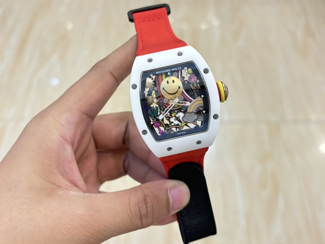Best Fake Richard Mille RM 88 Smiley Replica – Swiss Tourbillon, Sport Style - Image 3
