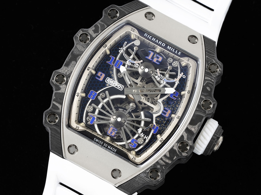 Super Clone Richard Mille RM 21-01 Aerodyne Tourbillon Replica Watch - Image 4