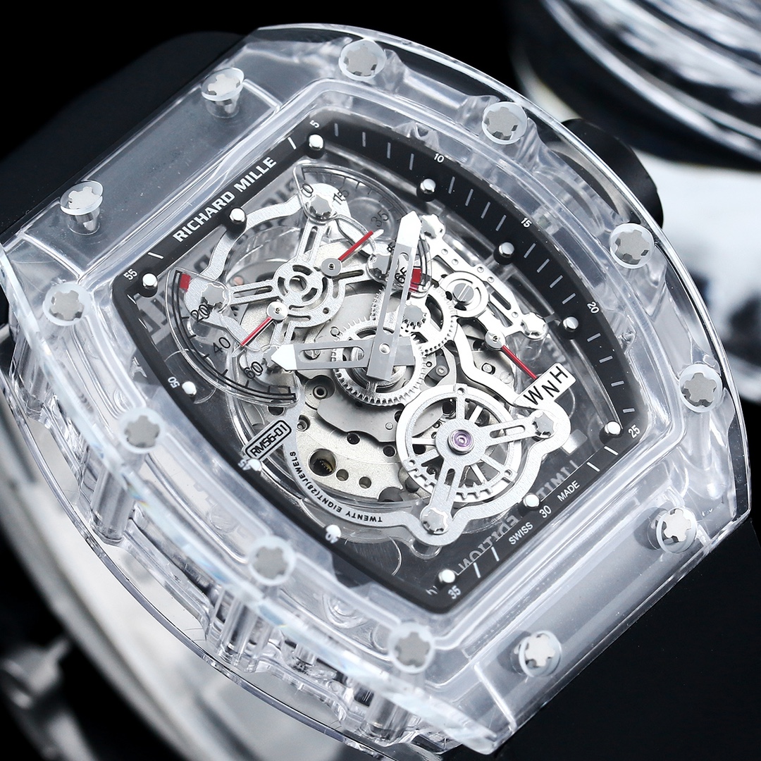 Best Swiss Replica RM56-01 Watch – AAAA Transparent Case - Image 6