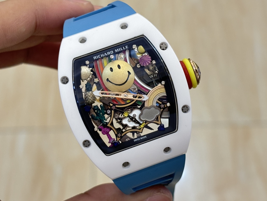 Best Swiss RM 88 Smiley Replica Watch – A Playful Tourbillon Masterpiece - Image 4