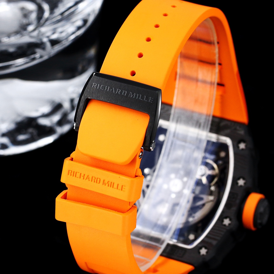 Replica Richard Mille RM 35-02 Super Clone Watch with Carbon Case - Image 6