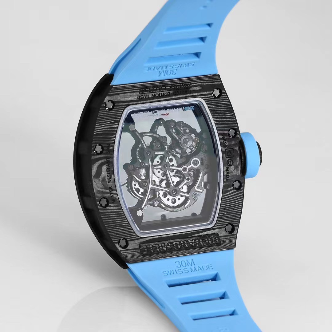 Replica Richard Mille RM 055 Carbon Fiber Men’s Watch: A Masterpiece of Innovation, Craftsmanship, and Modern Elegance - Image 3