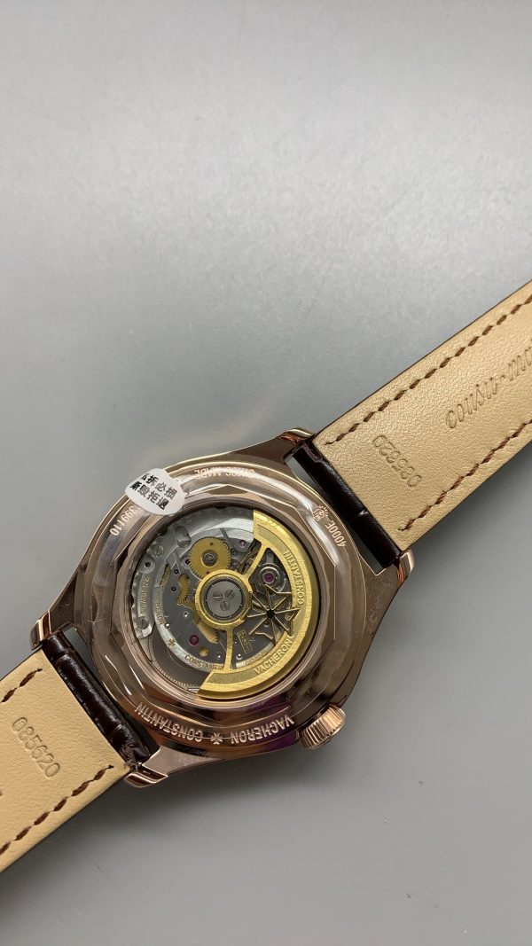 Vacheron Constantin Fiftysix Edition Rose Gold Watch 904L Steel Black Dial(1:1Super Clone) - Image 4