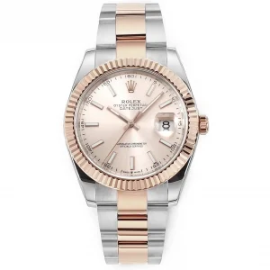 Rolex Datejust 41mm Two-Tone Rose Gold and Stainless Steel