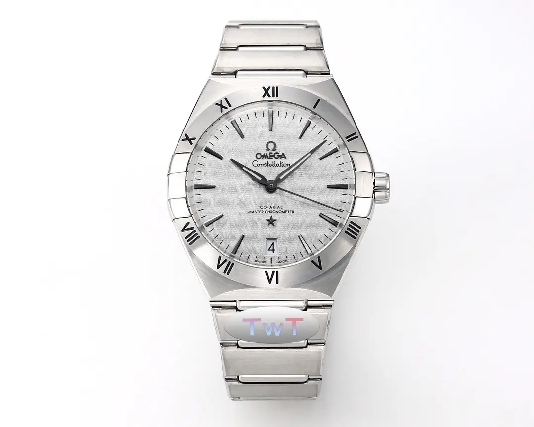 Omega Constellation Ceramic Silver Watch