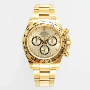 Rolex Daytona 60th Anniversary Edition – Gold Chronograph Watch with Ceramic Bezel and Superior