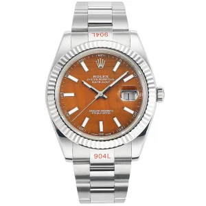 Rolex Datejust 41 Custom Tiger Eye Dial
