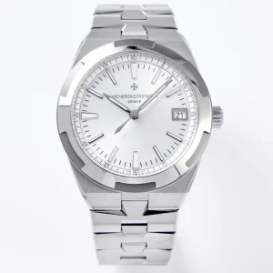 Vacheron Constantin Overseas 4500V Series – Silver Stainless Steel with Date Display