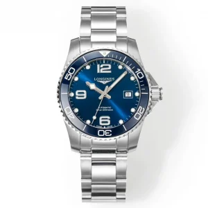 Longines Conquest Blue Dial Steel Watch