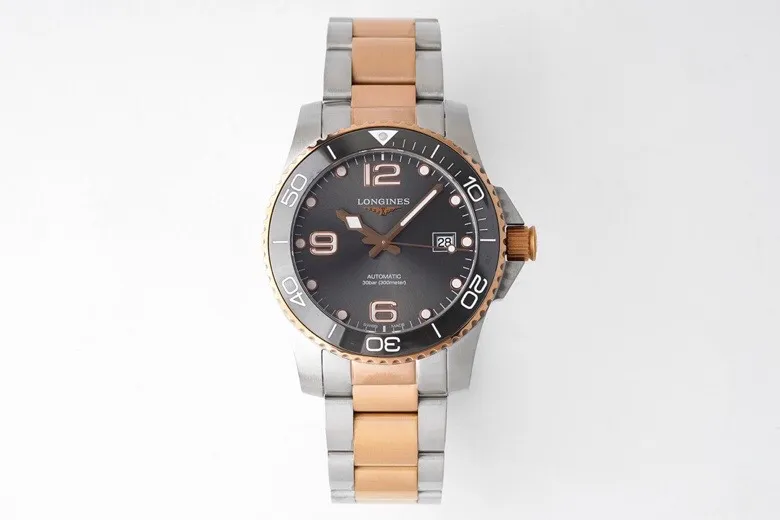 Longines Conquest VHP Two Tone Watch Black