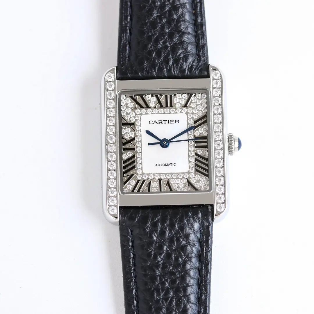 Cartier Tank MK3 Black Leather - Image 9