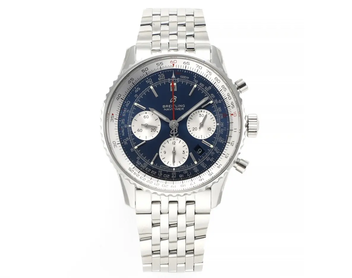 Breitling Navitimer 1 B01 Chronograph Blue Steel