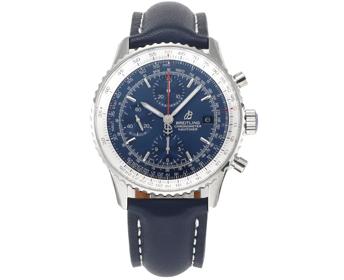 Navitimer Chronograph Blue Leather Breitling