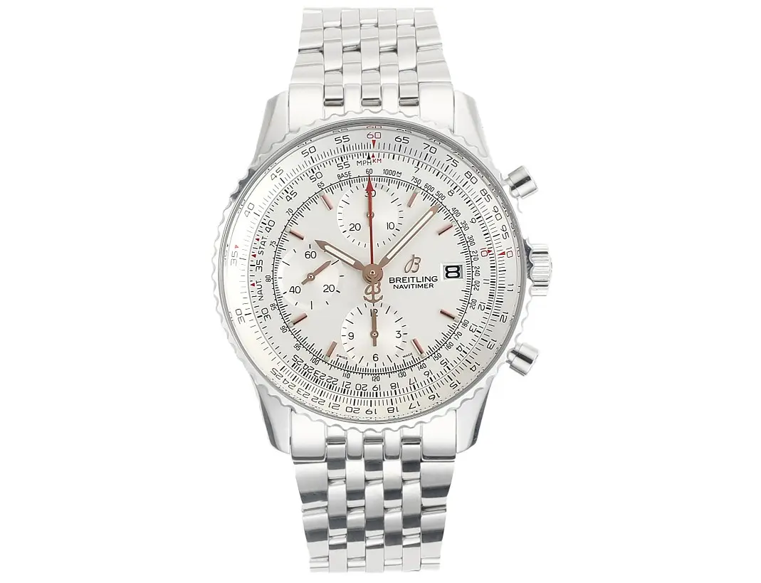 Navitimer Chronograph Silver Stainless Steel – Breitling