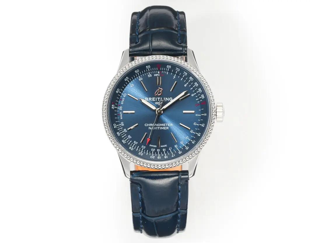 Breitling Navitimer Automatic Blue Leather