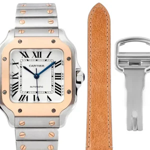 Cartier Santos de Cartier Watch Silver White