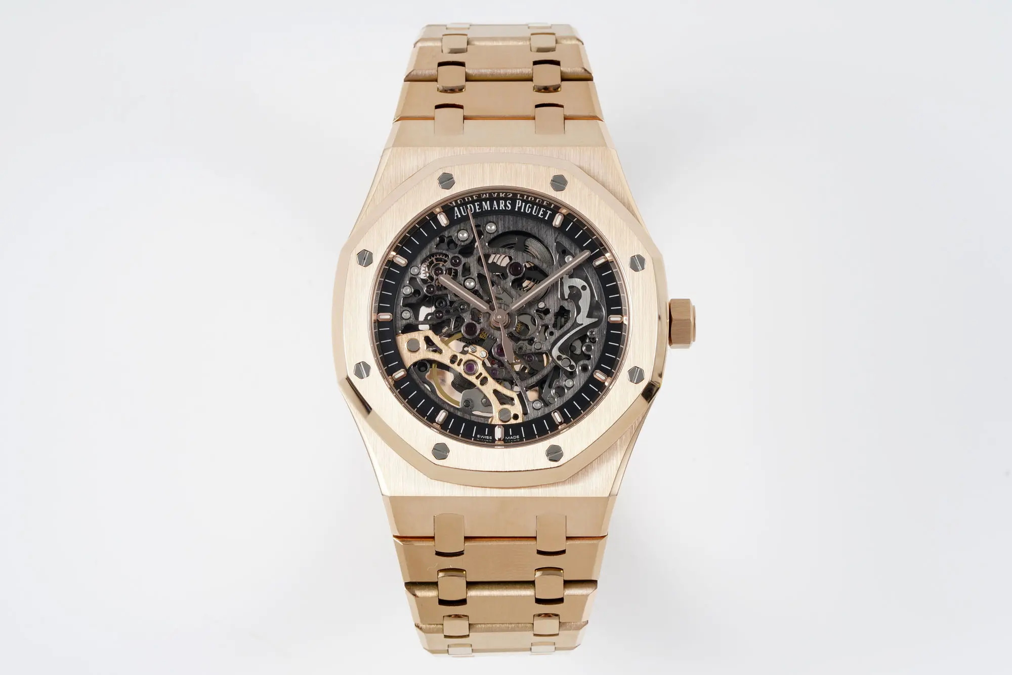 Audemars Piguet Royal Oak Offshore 15407ST Rose Gold Skeleton