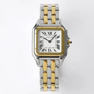 Cartier Panthere de Cartier Watch Silver Gold