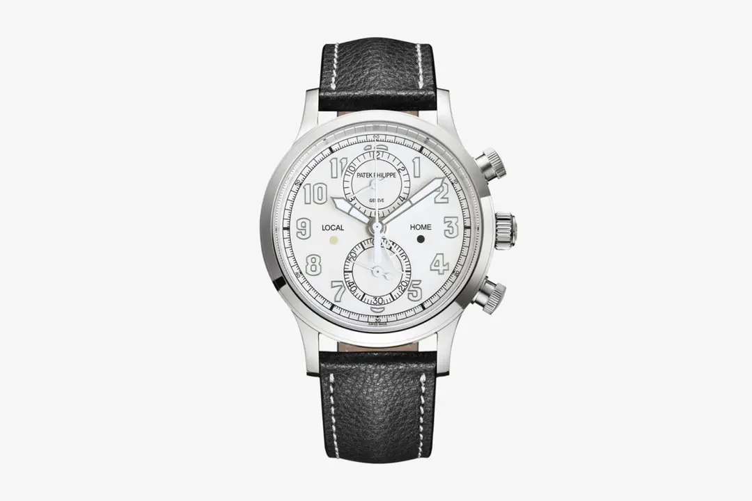 Patek Philippe 5924G White Dial Leather Strap