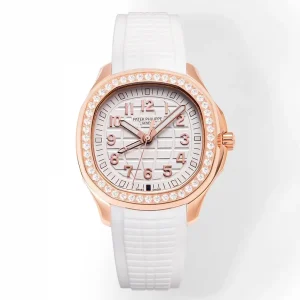 Patek Philippe Aquanaut Luce 5268 Rose Gold White – Watch