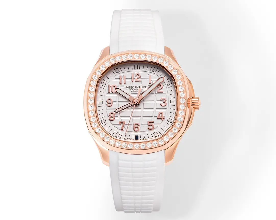 Patek Philippe Aquanaut Luce 5268 Rose Gold White – Watch