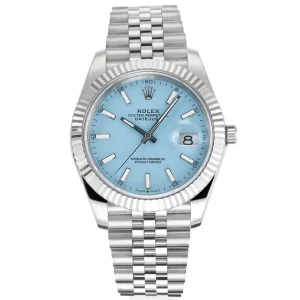 Rolex Datejust with Blue Dial, Oyster Perpetual Movement