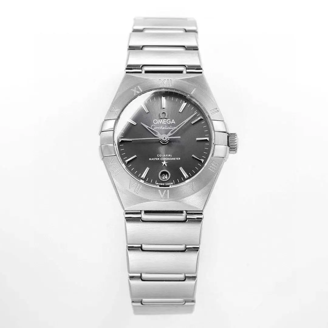 Omega Constellation 29mm Grey Dial Steel Watch - Image 2