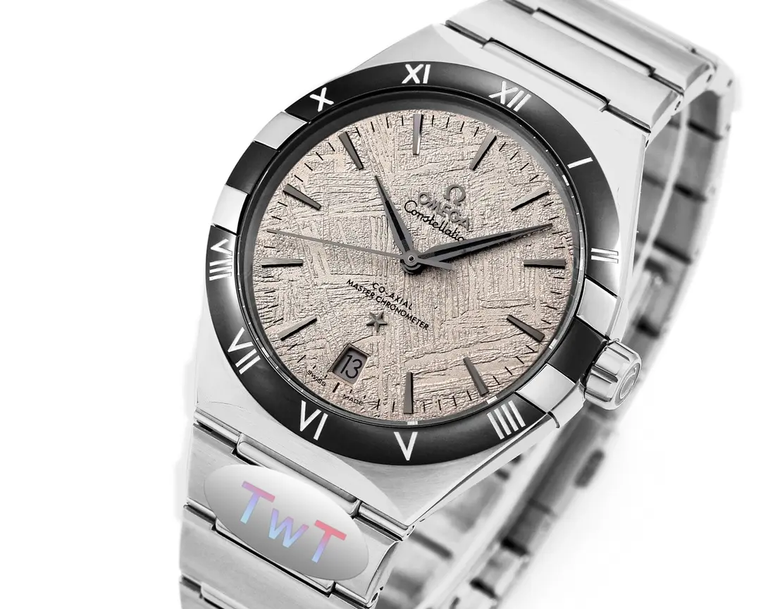 Omega Constellation 41mm Silver Ceramic Watch - Image 2
