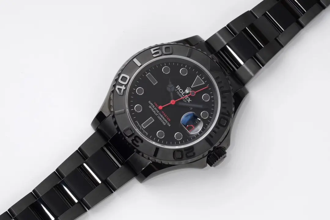 Rolex Yacht-Master 42mm Black Dial Black Ceramic Oyster Bracelet Automatic - Image 2