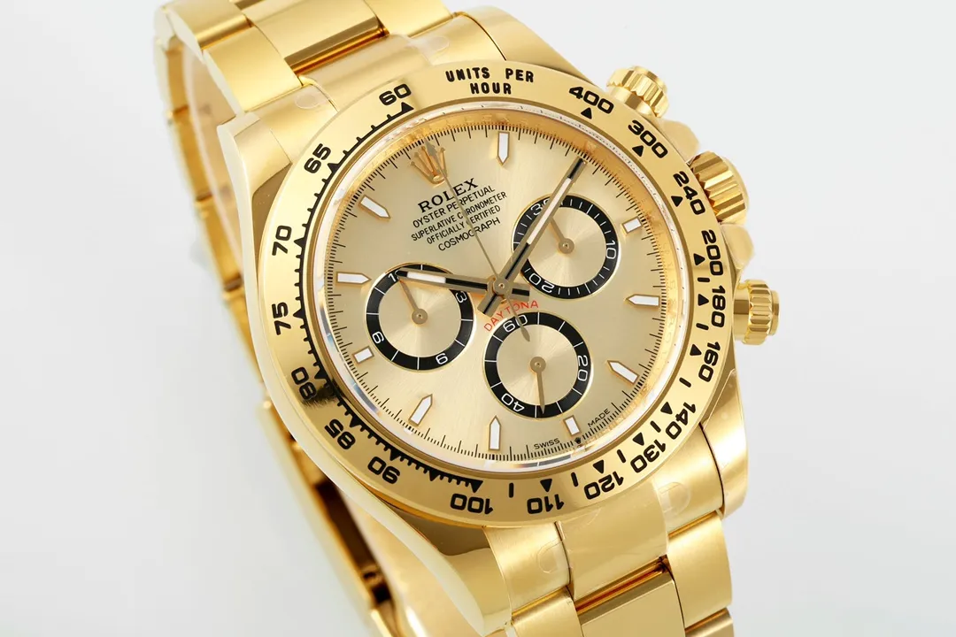 Rolex Daytona 60th Anniversary Edition – Gold Chronograph Watch with Ceramic Bezel and Superior - Image 2