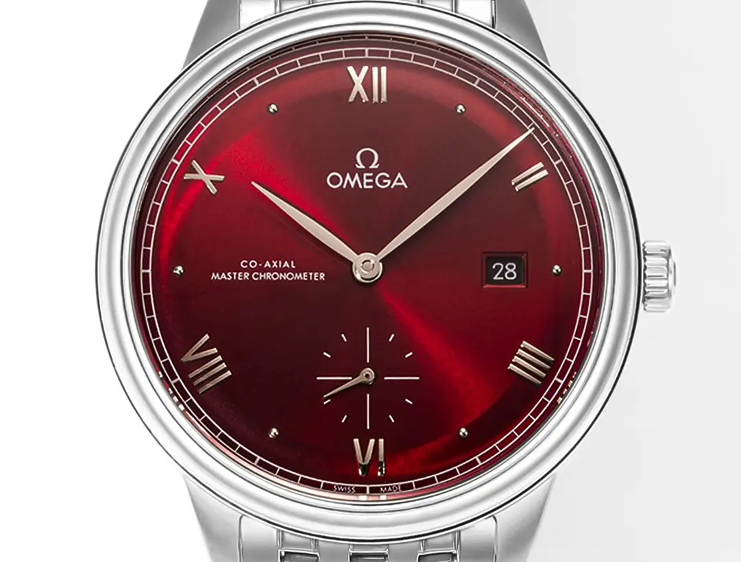 Omega De Ville Prestige Red Dial Steel - Image 2