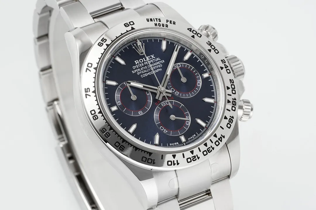 Rolex Daytona Platinum Watch with Blue Dial – Limited Stock -Exclusive - Image 2