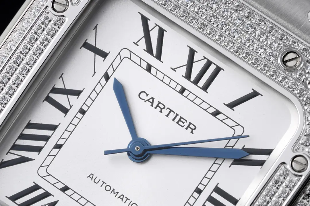 Cartier Santos de Cartier Watch Silver Classic - Image 2