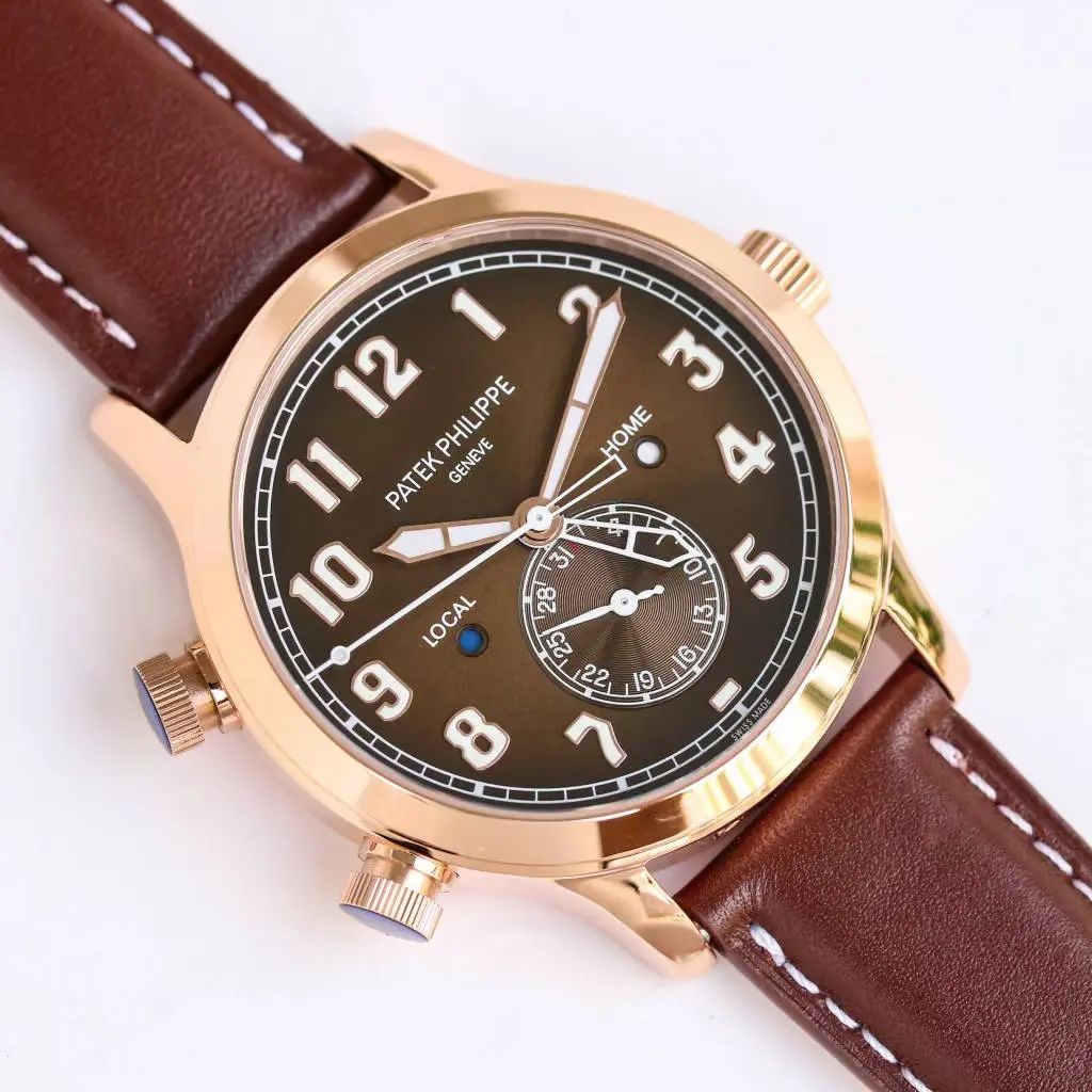 Patek Philippe Calatrava 5524 Rose Gold Brown - Image 2