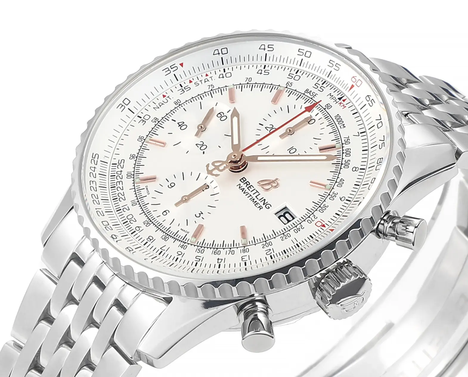 Navitimer Chronograph Silver Stainless Steel – Breitling - Image 2