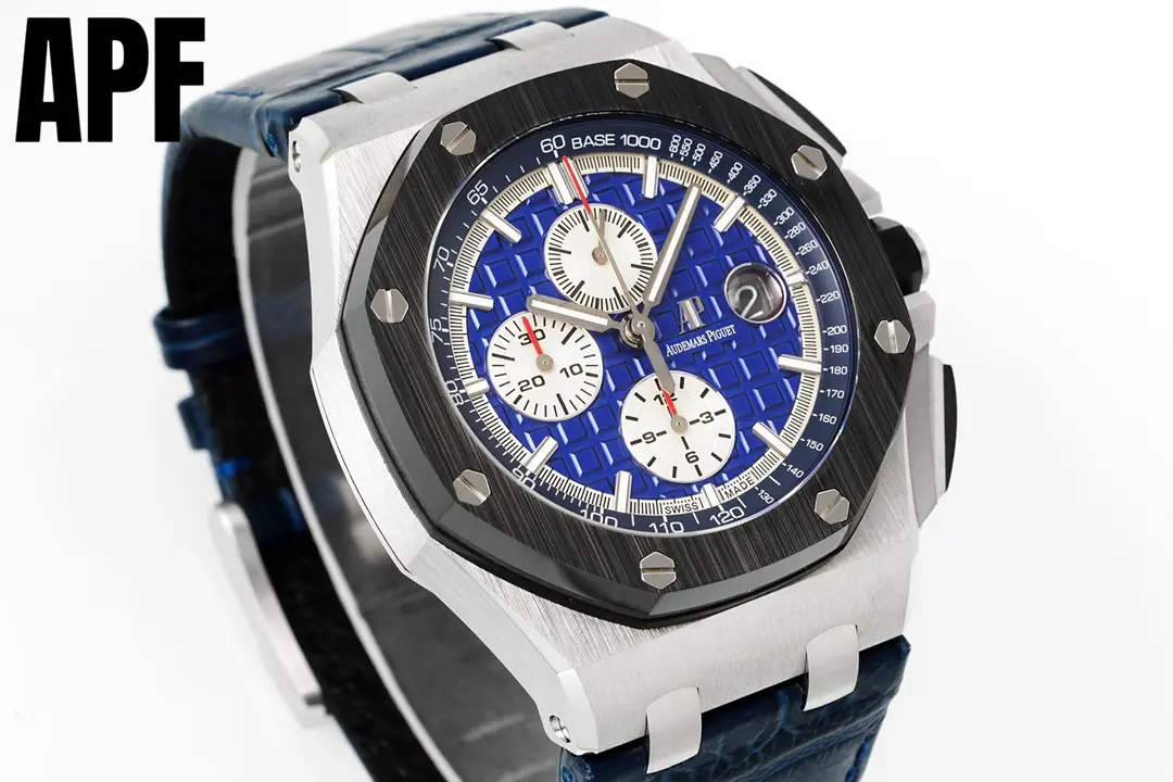 Audemars Piguet Royal Oak Offshore 26470 Blue Chronograph - Image 2