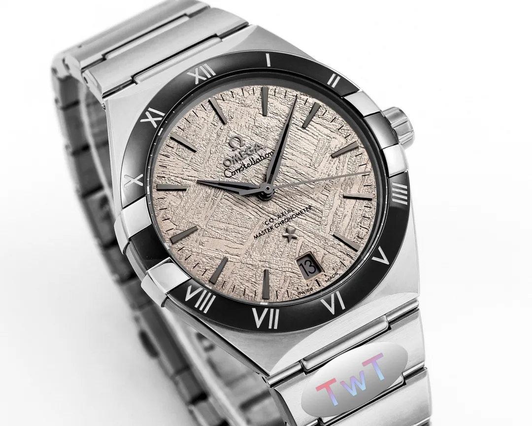 Omega Constellation 41mm Silver Ceramic Watch - Image 3
