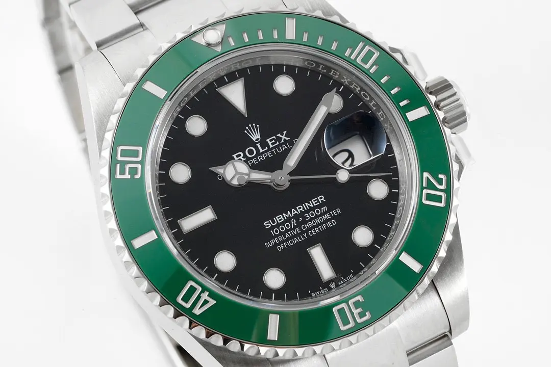 Rolex Submariner 41MM Green Bezel Black Dial Stainless Steel - Image 3