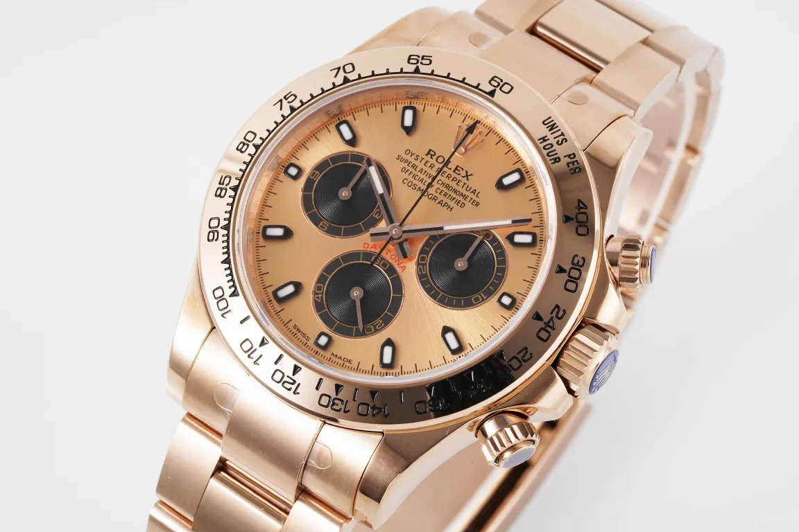 Rolex Daytona 4130 – Rose Gold, Chronograph - Image 3