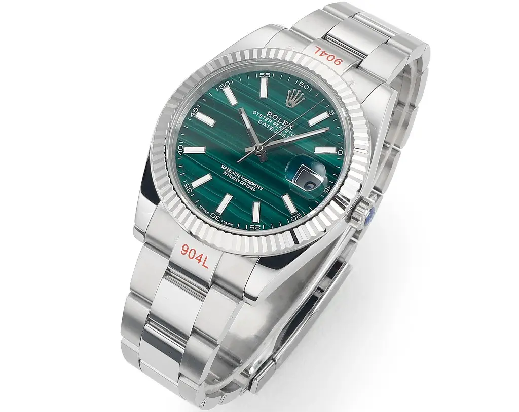 Rolex Datejust 41 Custom Malachite Dial - Image 3